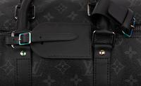 Louis Vuitton Keepall Bandoulière 45 in Monogram Eclipse Canvas, Flash Fragment, Fujiwara X Fragment, Fall Winter 2017