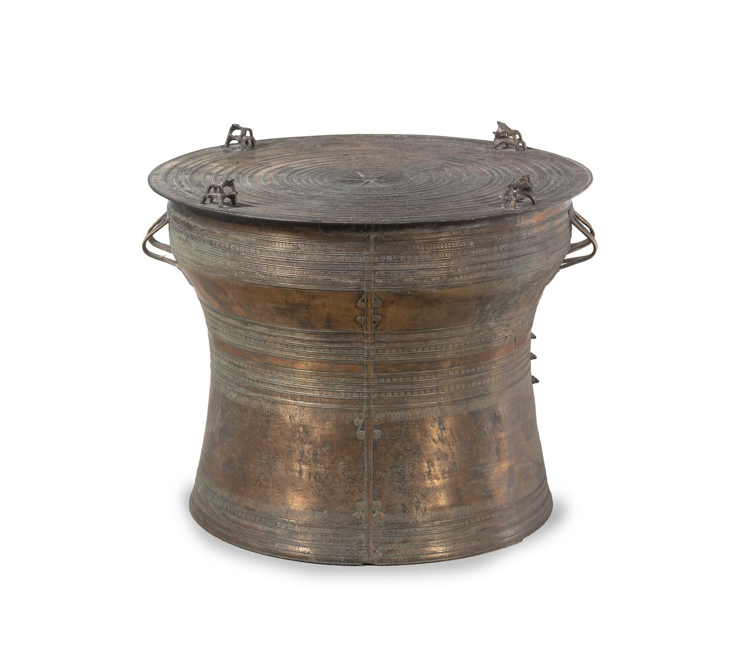 A Laotain Bronze Rain Drum