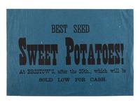 [ADVERTISING]. A group of 19th-century broadsides, handbills, and other advertising-elated ephemera.