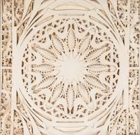 Architectural Panel, originally designed for the Garrick Theatre / Schiller Building, 1891 Chicago, Illinois, c. 1970