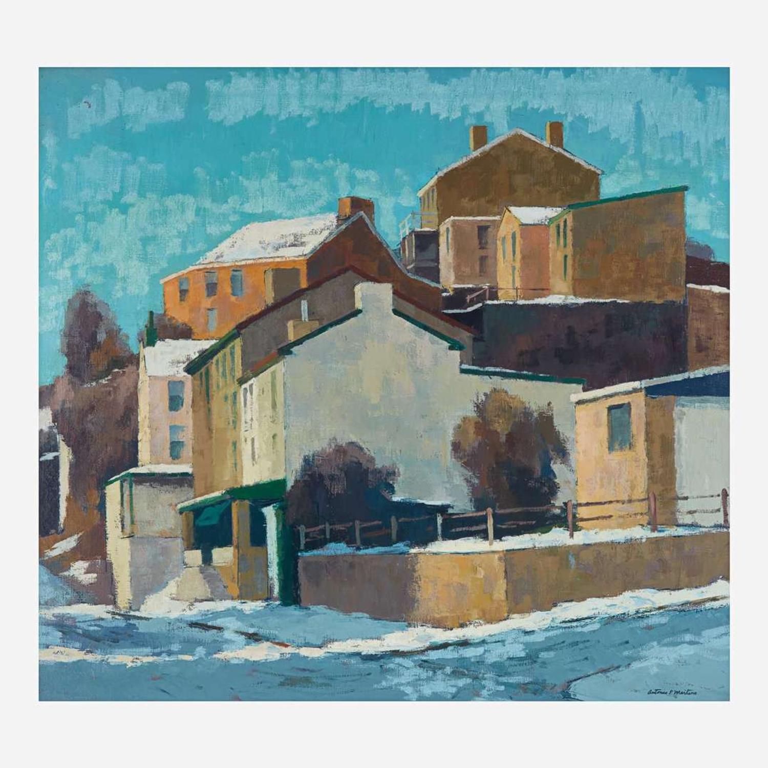 Antonio Pietro Martino (American, 1902–1989) Winter Afternoon