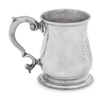 A George II Silver Cann