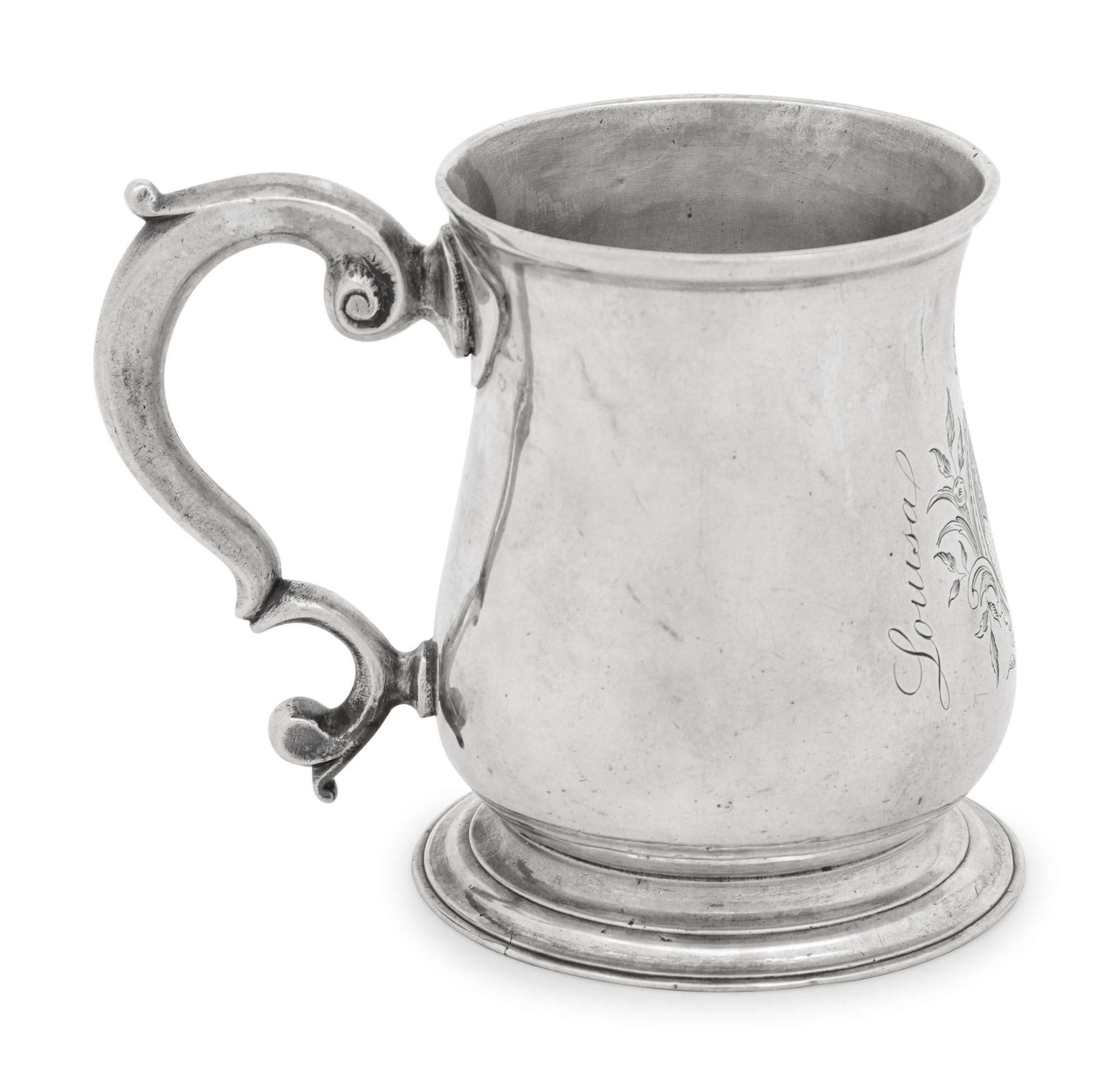 A George II Silver Cann