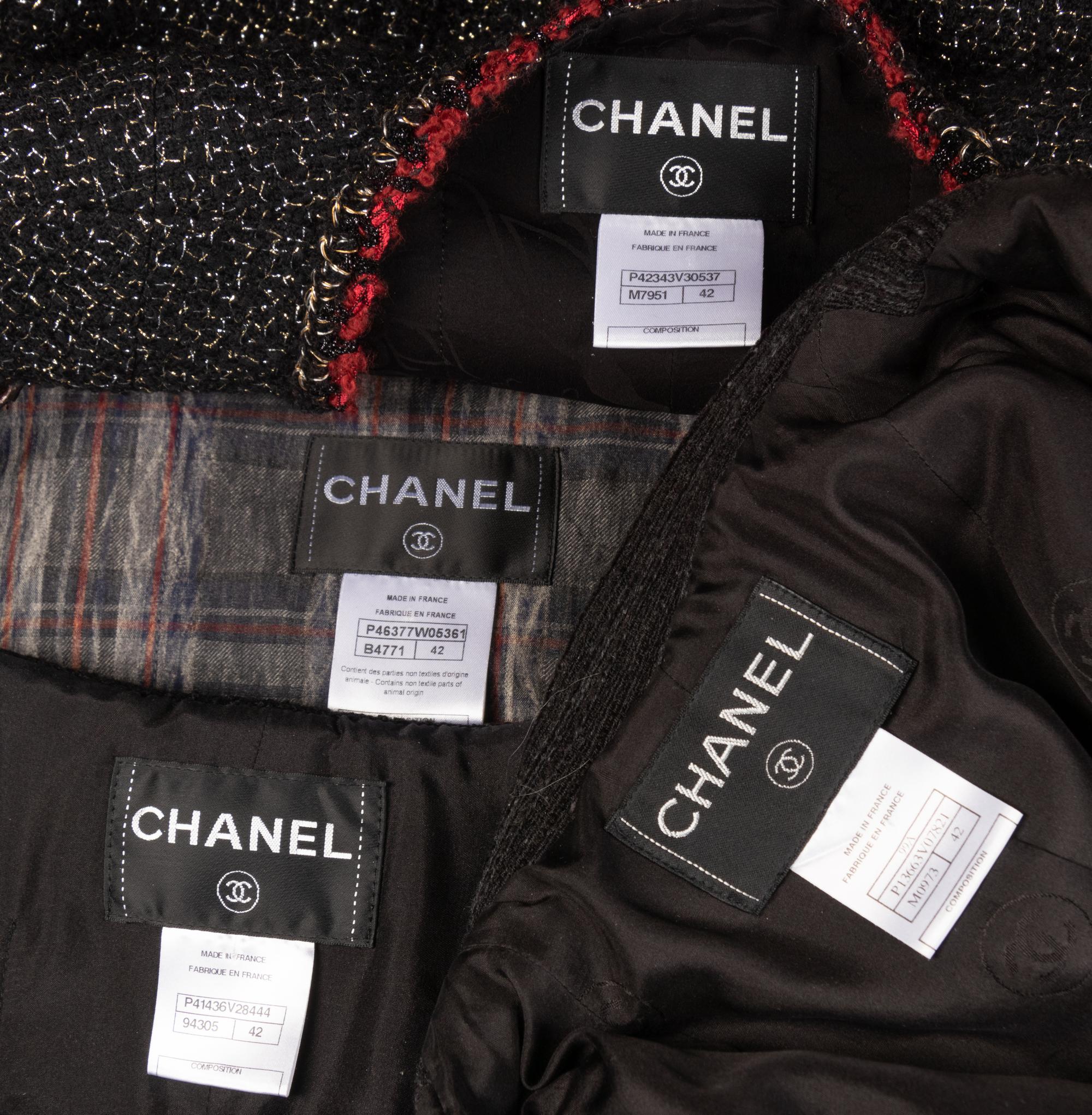 Four Chanel Jackets, 1999