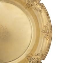 An American Silver Gilt Tray