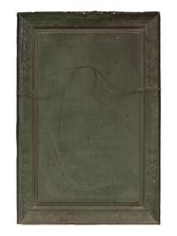 A Tin Lithograph Self Framed 'Grape Nuts' Sign