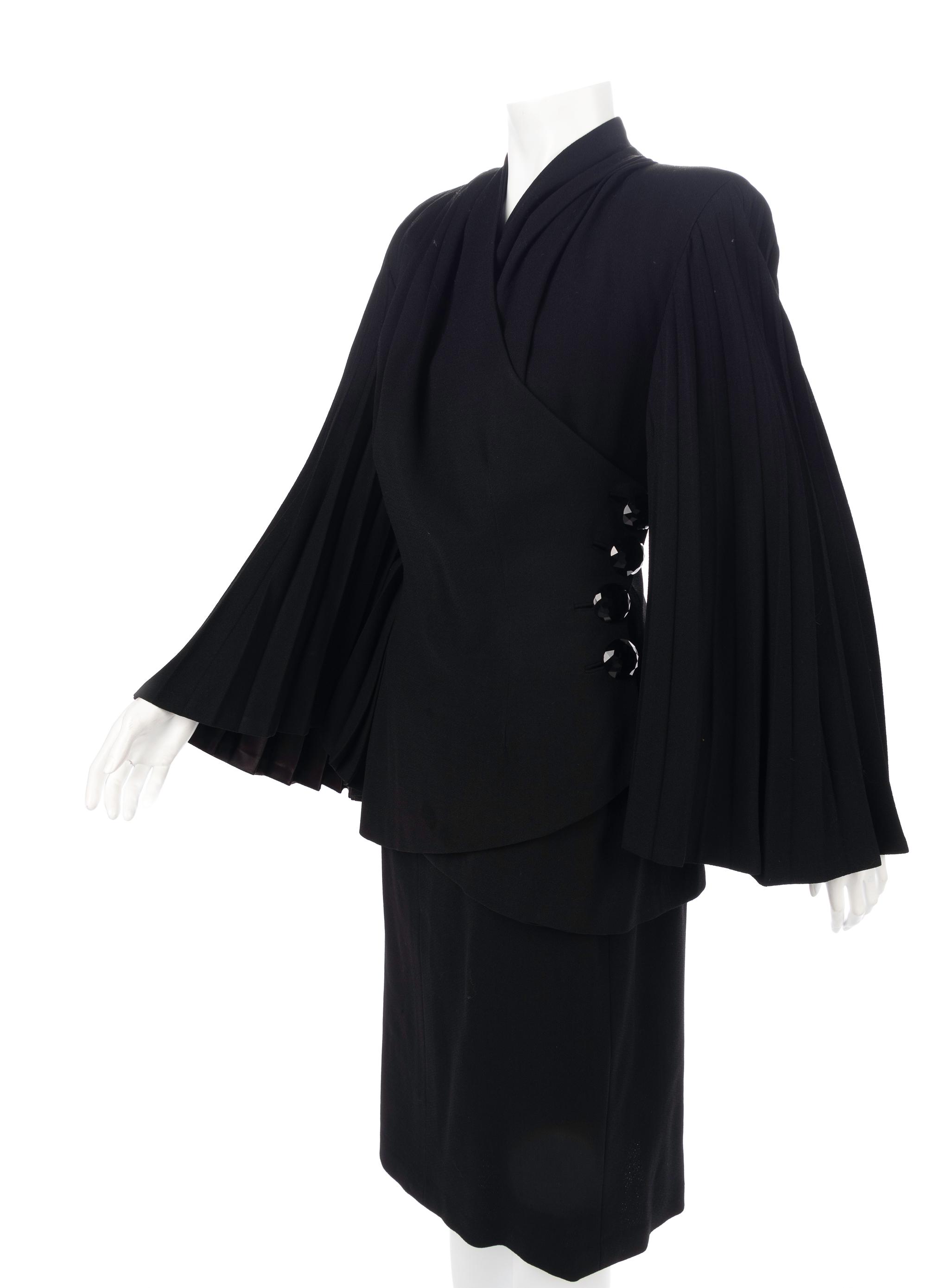 Two Black Suits; Lilli Ann & Fred A Block, 1940s