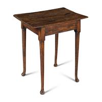 A Queen Anne Oak Side Table