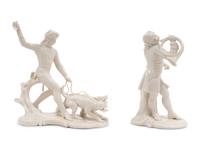 Two Nymphenburg Porcelain Figural Groups