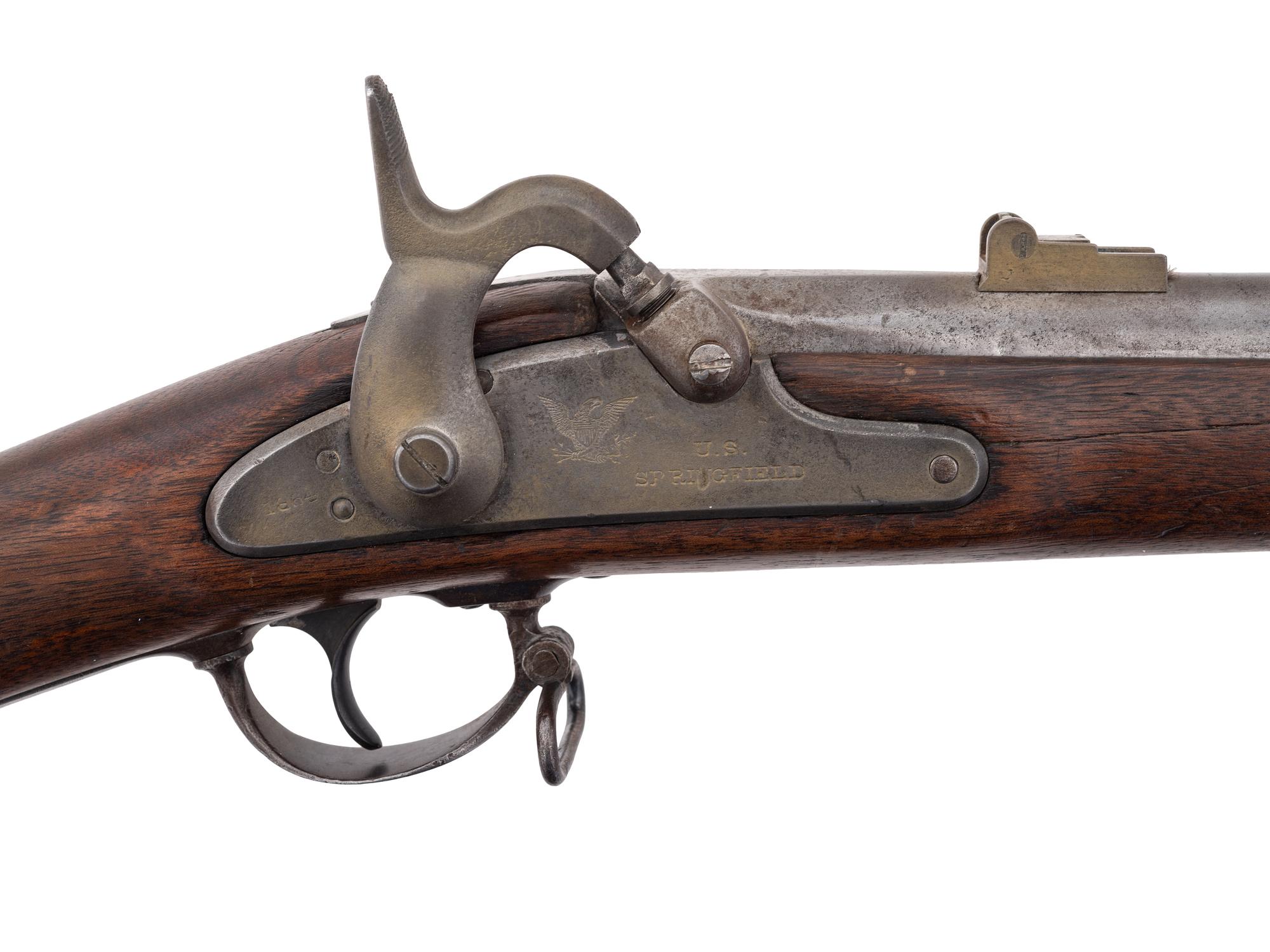 [CIVIL WAR]. Composite US Springfield 1861/1864 rifle musket with bayonet.