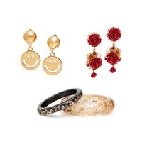 VARIOUS DESIGNER COSTUME JEWELRY INCLUDING LOUIS VUITTON