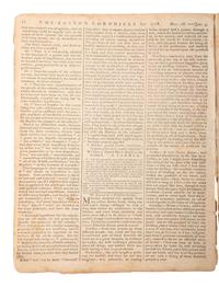 [PRE-REVOLUTIONARY WAR].