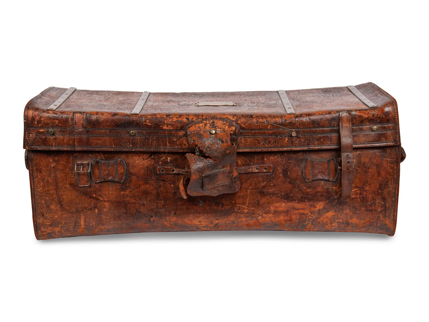 A Leather Trunk