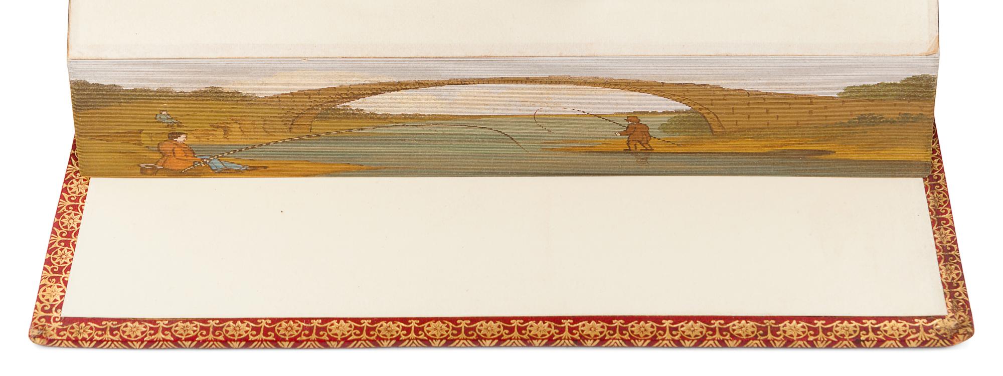 [FORE-EDGE PAINTINGS]. A group of 3 works containing fore-edge paintings, comprising:
