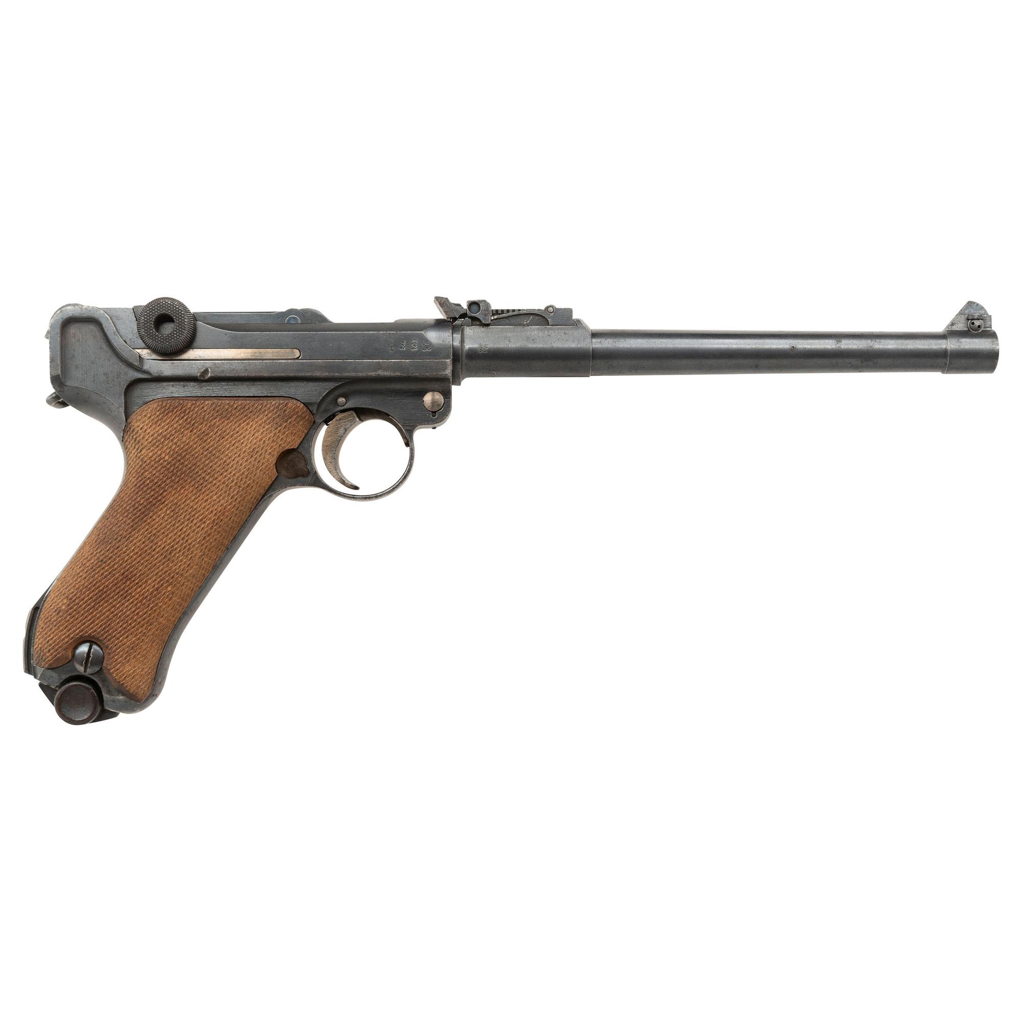 **Non-Matching DWM Model 1914 Artillery Luger Dated 1917