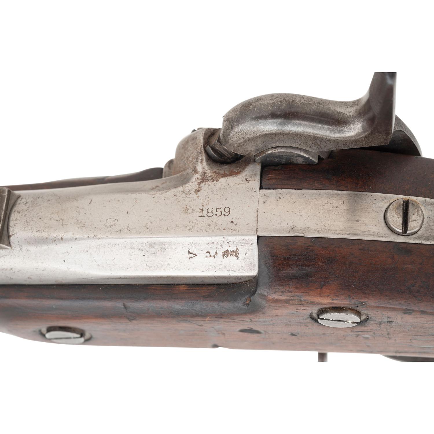 US Springfield Model 1855 Rifle Musket Dated 1859