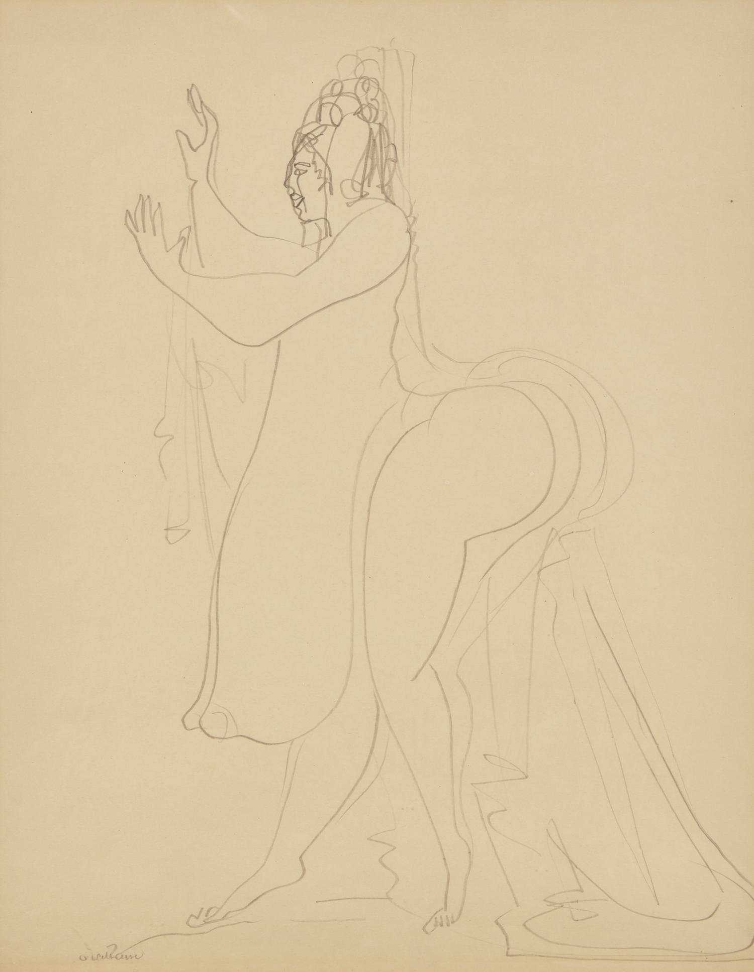 Figure in Motion , c. 1933-1935