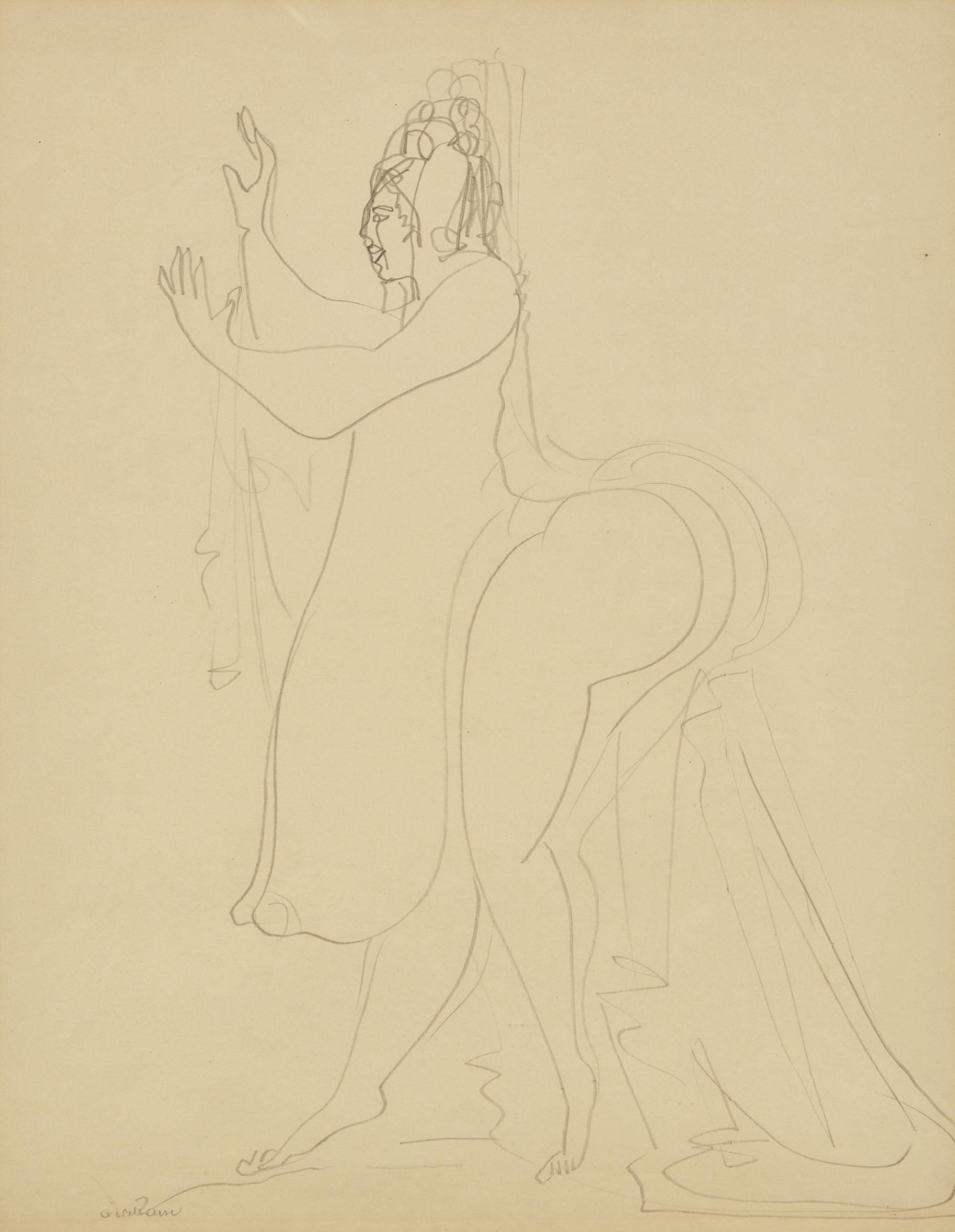 Figure in Motion , c. 1933-1935