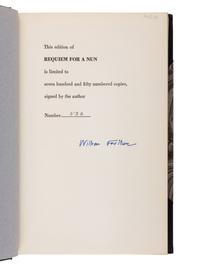 FAULKNER, William (1897-1962). Requiem for a Nun . New York: Random House, 1951.