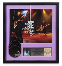 A The Goo Goo Dolls: Dizzy Up The Girl RIAA Certified 3x Platinum Presentation Album 22 1/2 x 20 inches.
