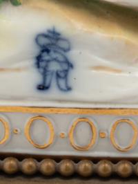 A Volkstedt Porcelain Figural Group