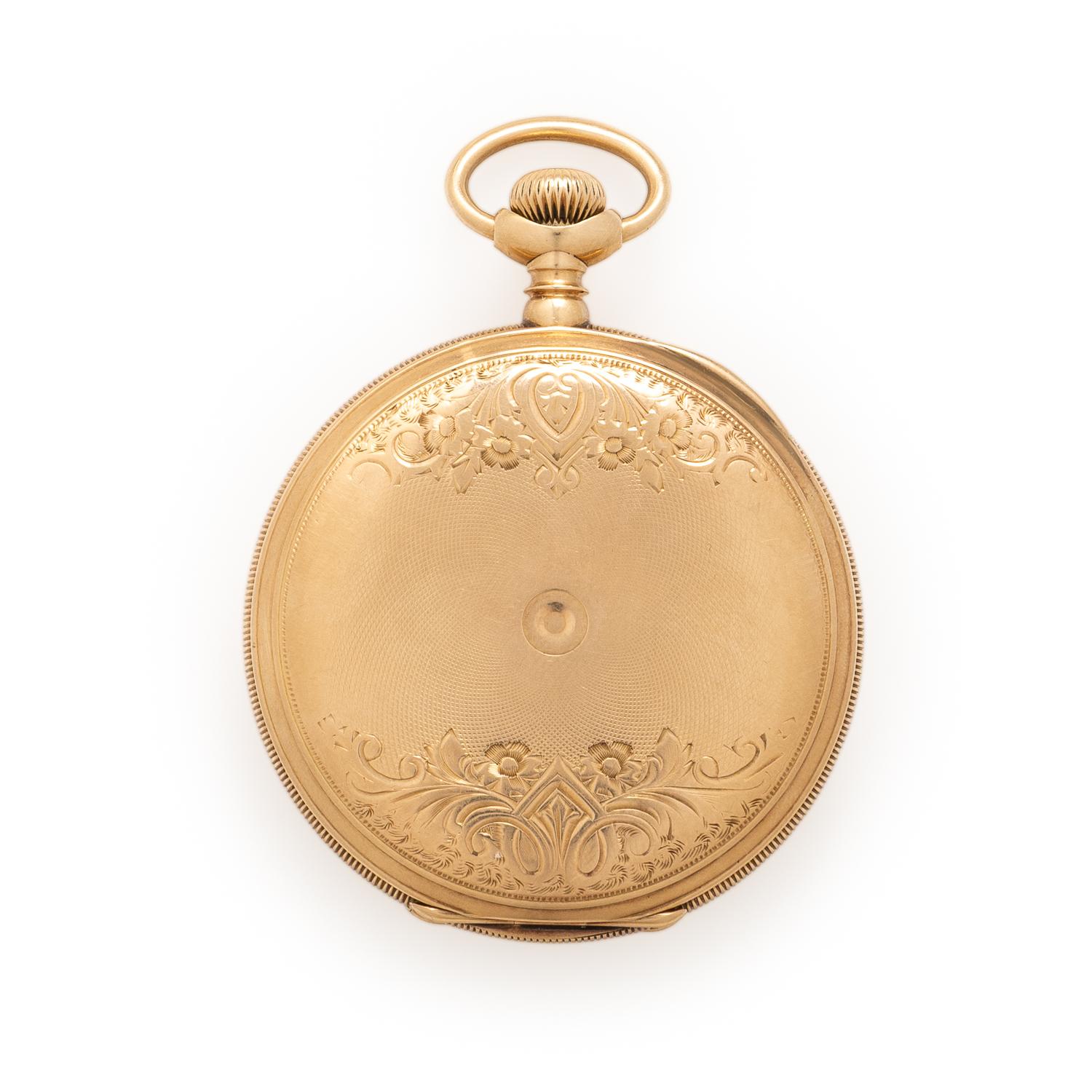 Elgin, 14K Yellow Gold Pocket Watch