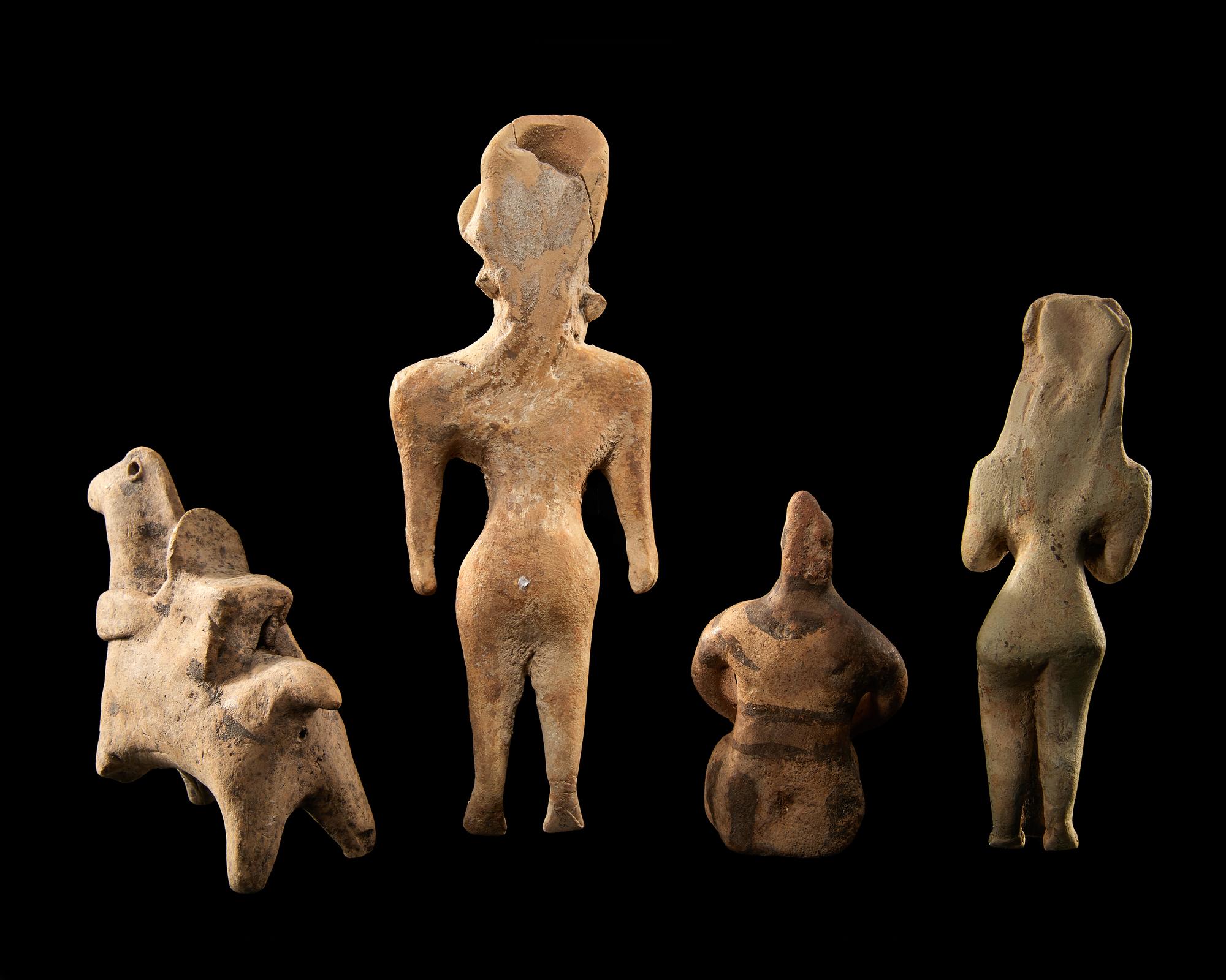 Four Syro-Hittite Terracotta Figures