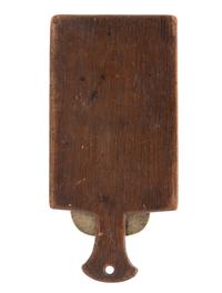 A 'John Elliot' Pewter Mounted Oak Horn Book