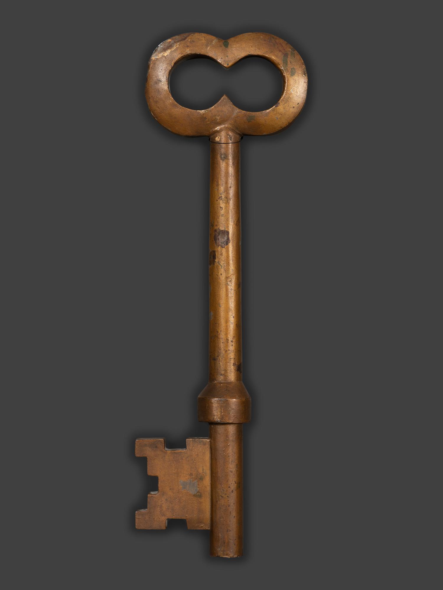 A Painted Metal Locksmith Trade Sign