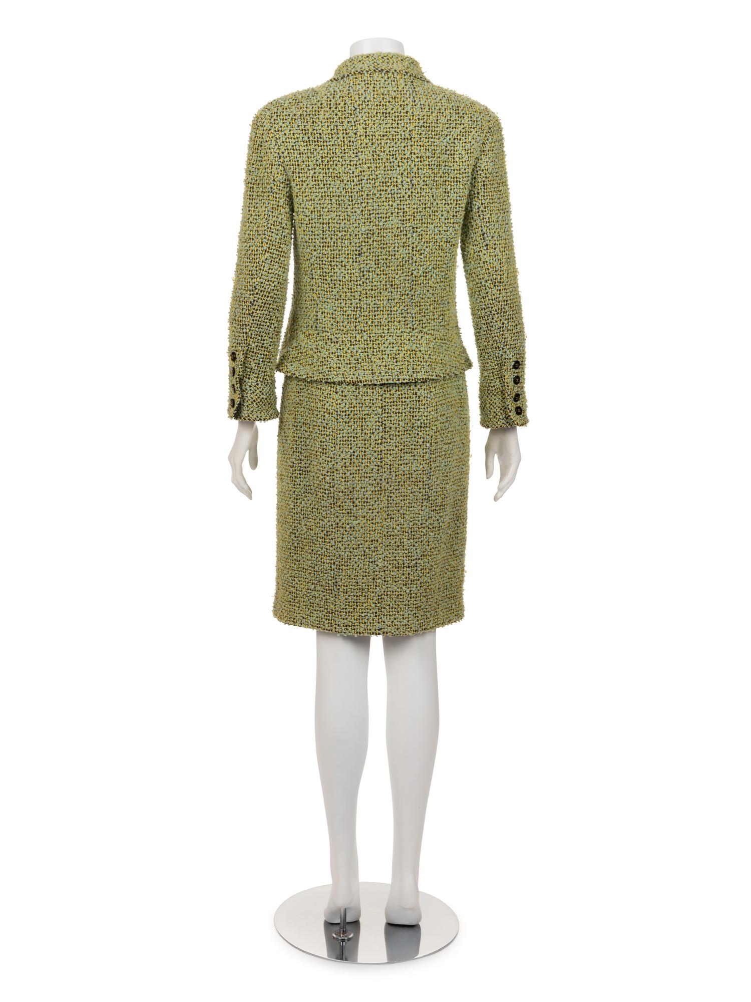 Chanel Two-Piece Wool Skirt Suit, 1980-90s