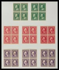 A Collection of United States Regular Issue Stamps — 1902-1912