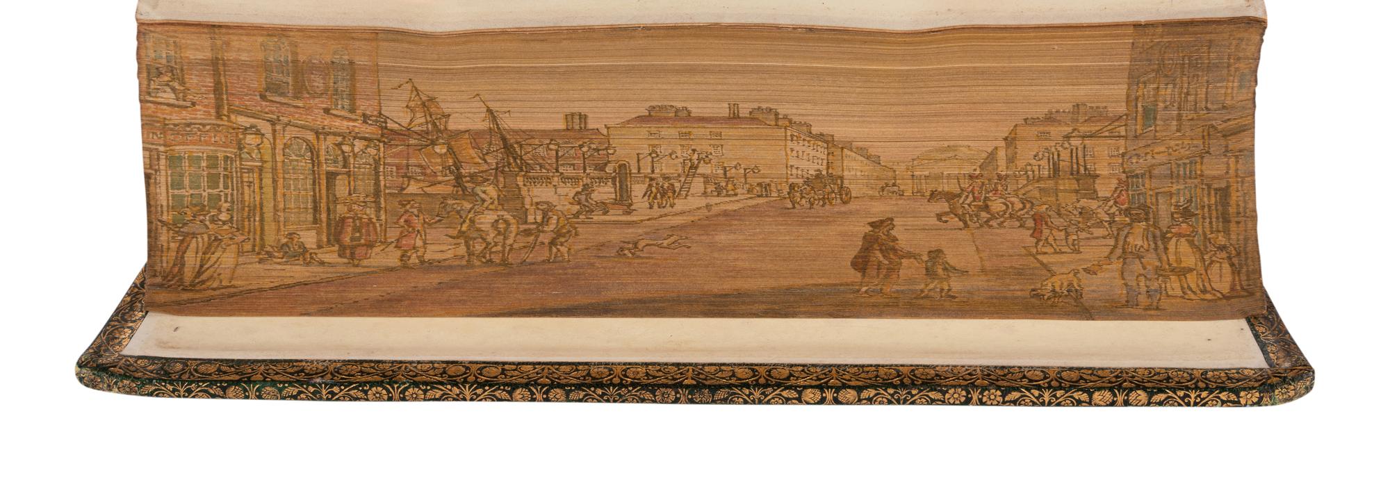 [BINDINGS -- FORE-EDGE PAINTINGS]. MOORE, Thomas (1779-1852). Poetical Works. London: Longman, Brown, Green, Longmans, & Roberts, 1857.