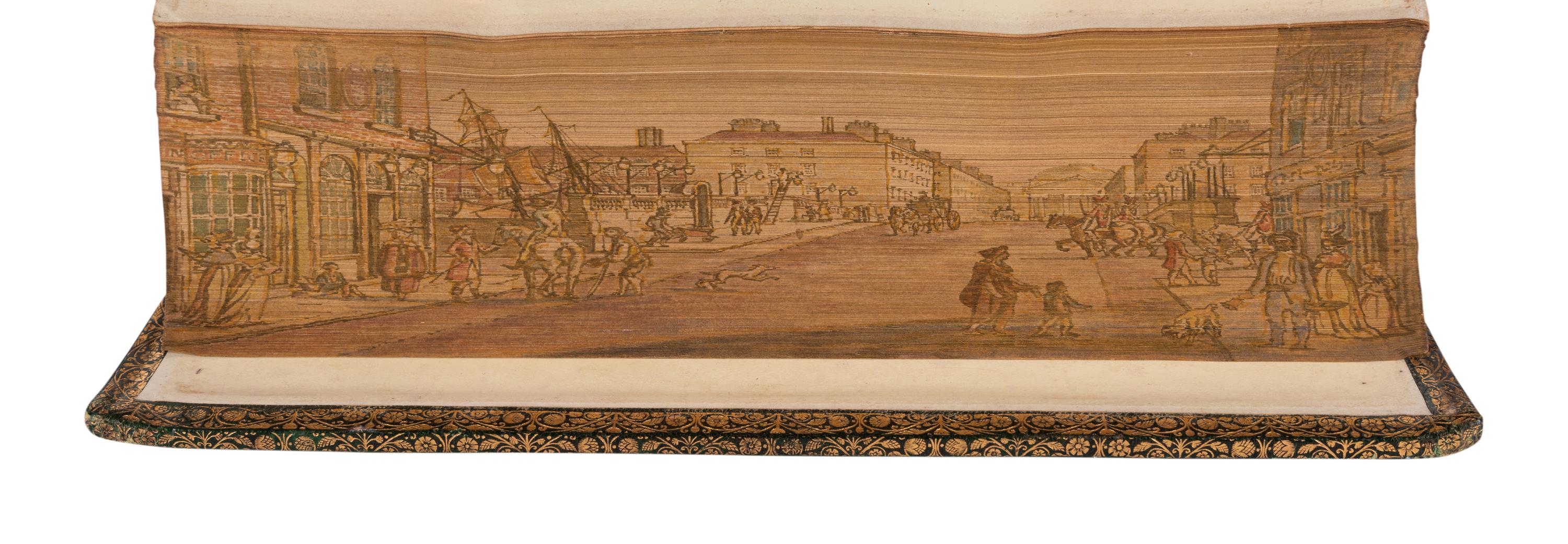 [BINDINGS -- FORE-EDGE PAINTINGS]. MOORE, Thomas (1779-1852). Poetical Works. London: Longman, Brown, Green, Longmans, & Roberts, 1857.
