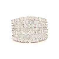 Diamond and White Gold Ring
