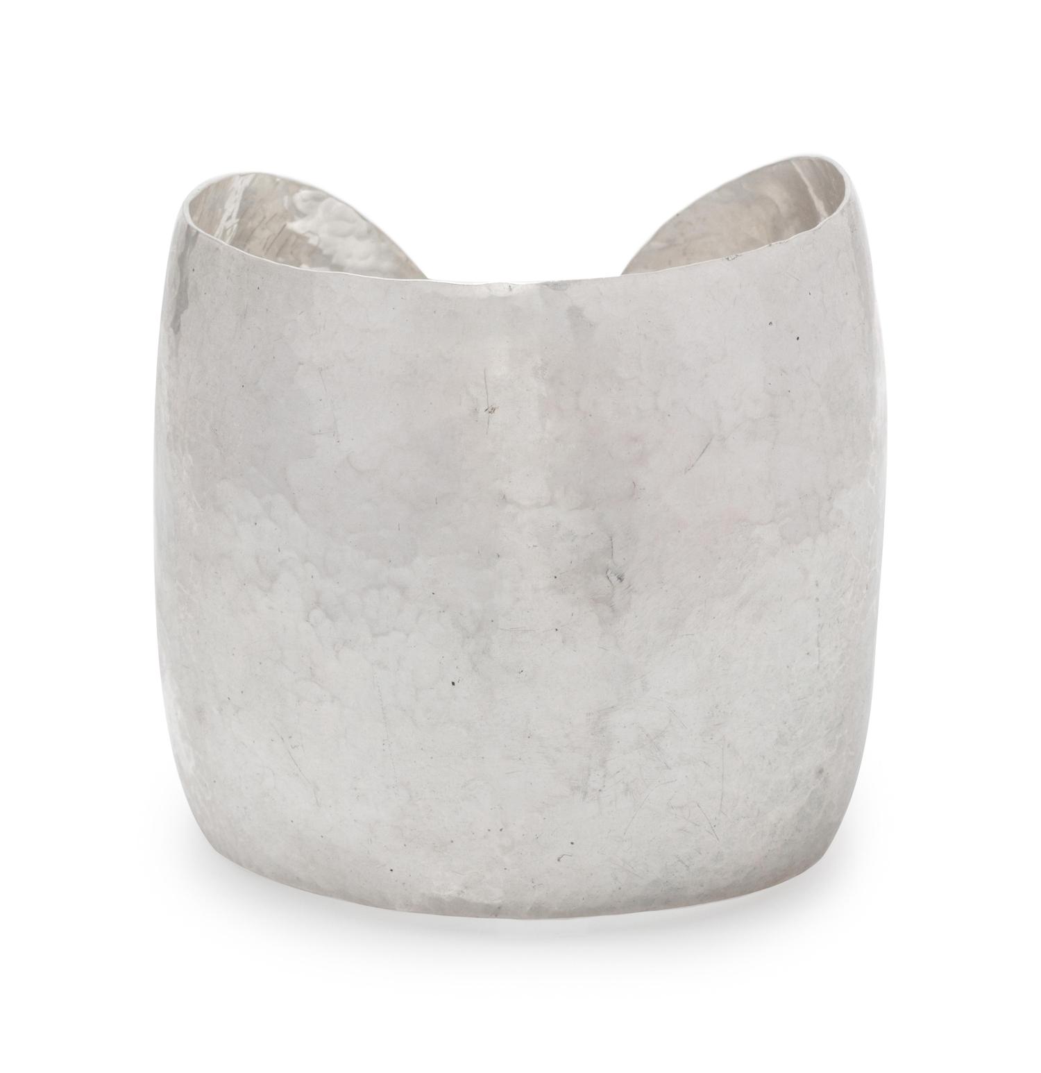 A Sterling Silver Cuff Bracelet, Sibby Gilmor for Calf & Dragon,