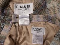 Chanel, Plaid Tweed Skirt Suit