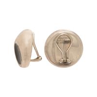 Tiffany & Co., Elsa Peretti, Sterling Silver and Onyx Earrings