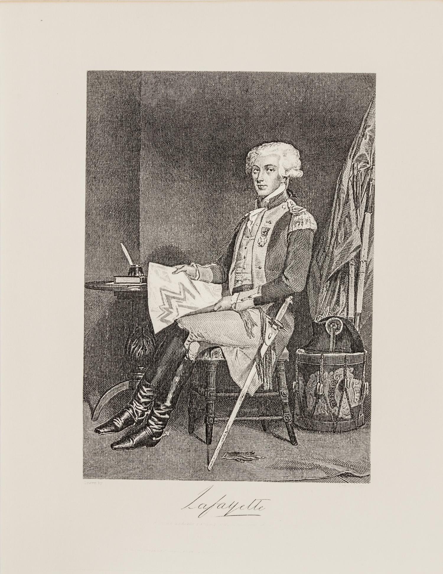 LAFAYETTE, Marie Joseph Paul Yves Roch Gilbert du Motier, Marquis de (1757-1834). ALS ("Lafayette"), in English, to James Monroe