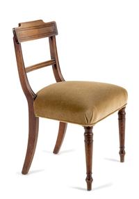 A Regency Style Mahogany Side Chair
