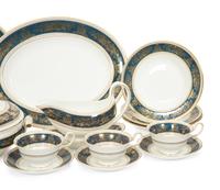 A Wedgwood Columbia Porcelain Dinner Service