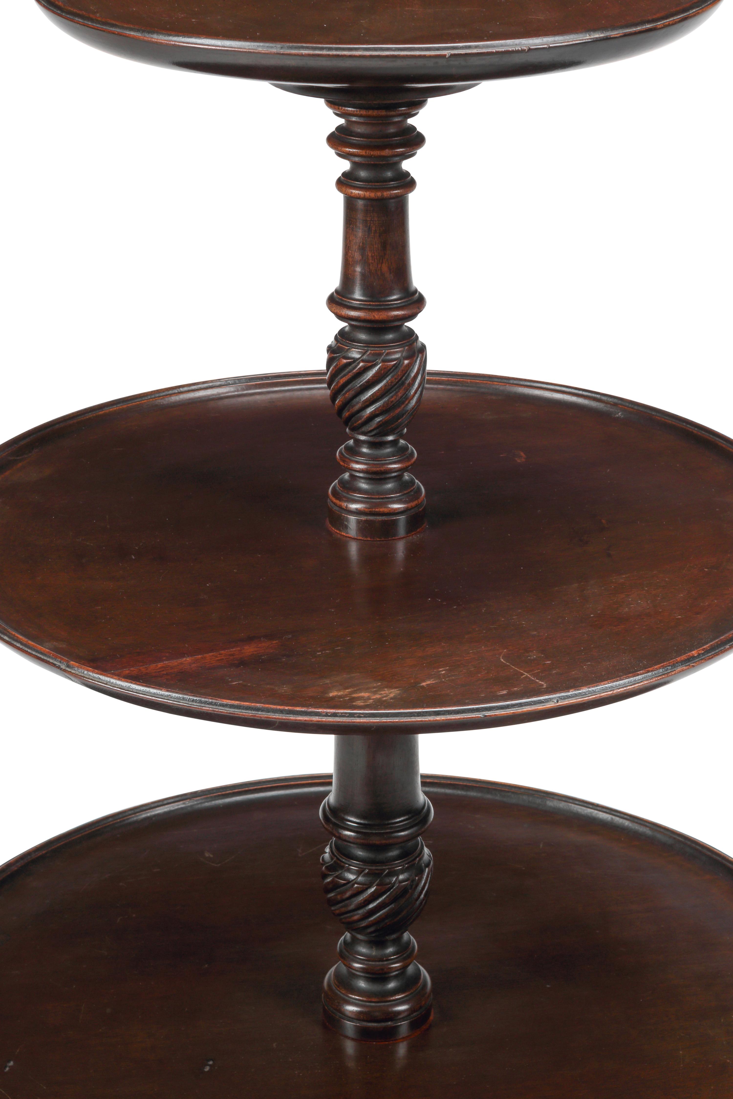 An English Mahogany Dumbwaiter