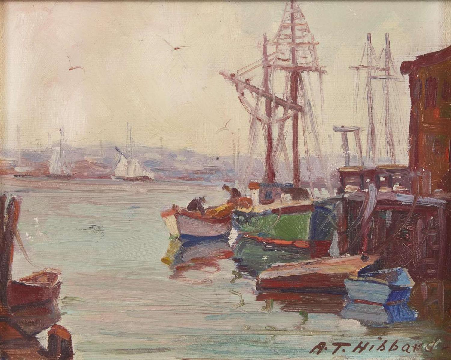 Aldro Thompson Hibbard (American, 1886-1972) - Cape Ann Harbor