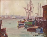 Aldro Thompson Hibbard (American, 1886-1972) - Cape Ann Harbor