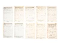 [BUSINESS & INDUSTRY]. Extensive manuscript archive involving the Singer Manufacturing Company and associated employees, agents, manufacturers, and clients.