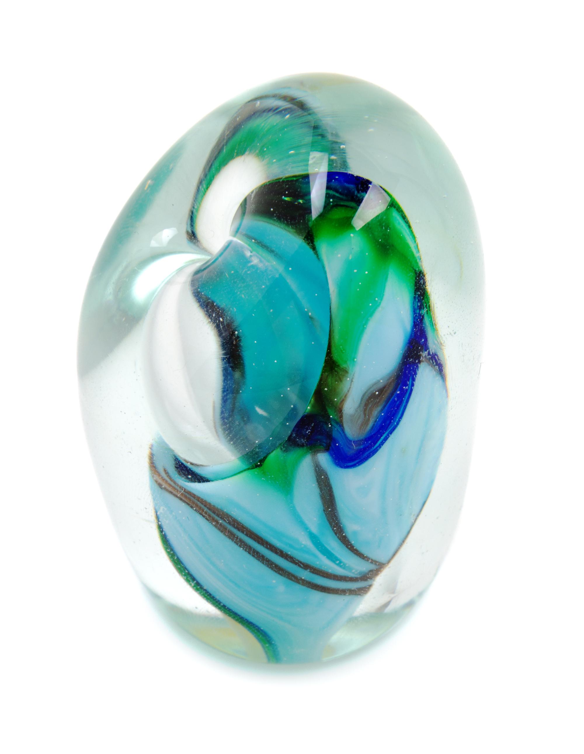 Sylvia Vigiletti, (American, b. 1933), Untitled paperweight