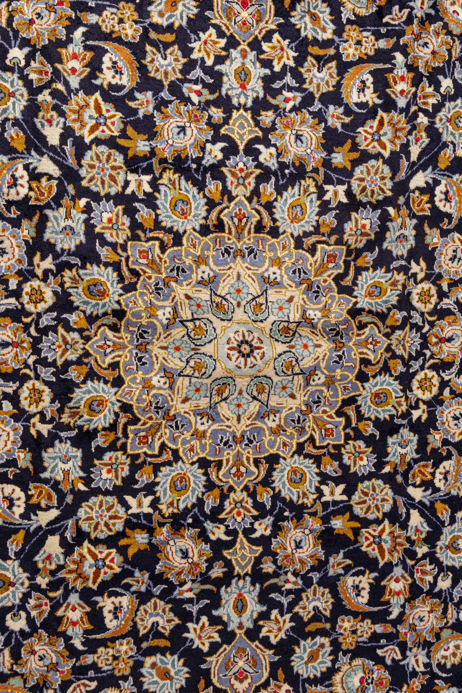 A Kashan Wool Rug