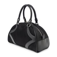 PRADA, SMALL NYLON BOWLING BAG
