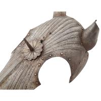 19th Century Reproduction Germanic Unicorn Style Chanfron (Shaffron) Facial Armor for a War Horse