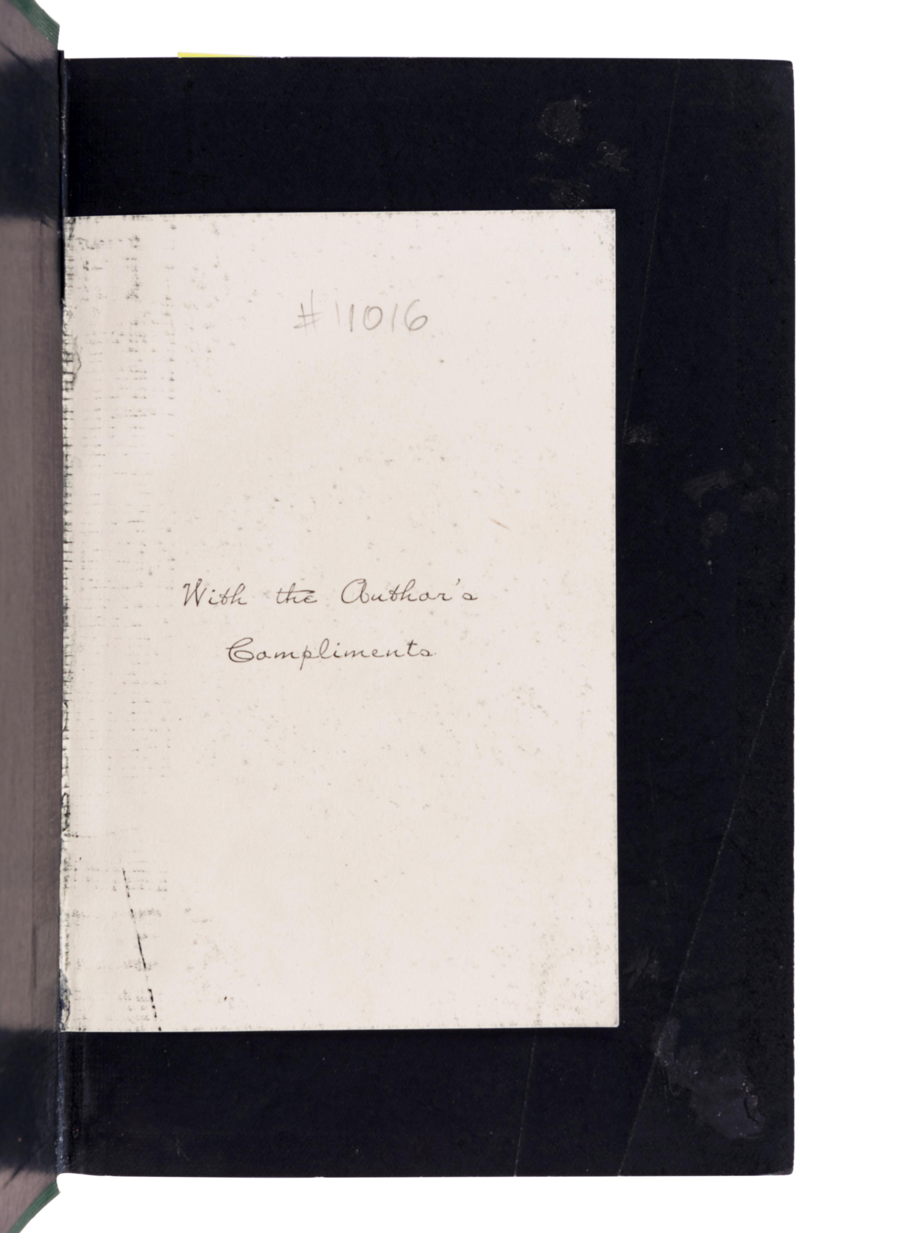 WALLACE, Alfred Russel (1823-1913). Island Life or, the Phenomena and Causes of Insular Faunas and Floras including Revision and Attempted Solution of the Problem of geological climates . London; McMillan, 1902.