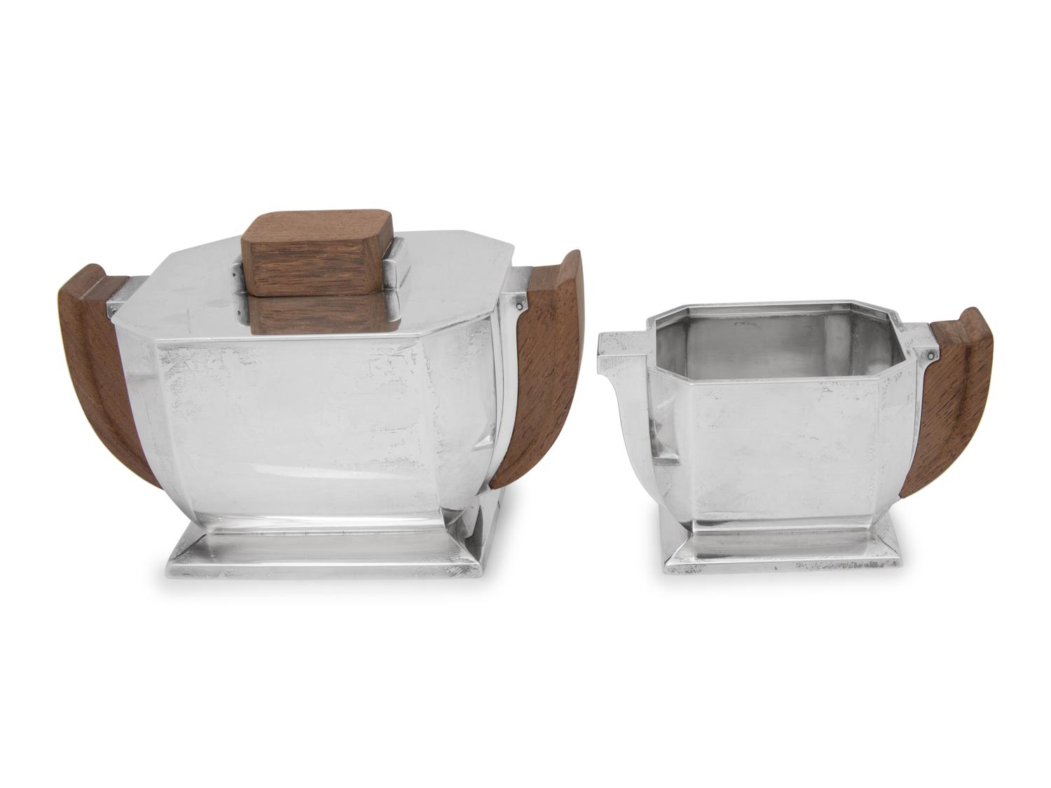 A French Silver Four-Piece Tea and Coffee Service